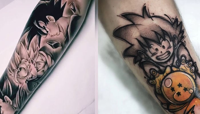 tatuajes de dragon ball