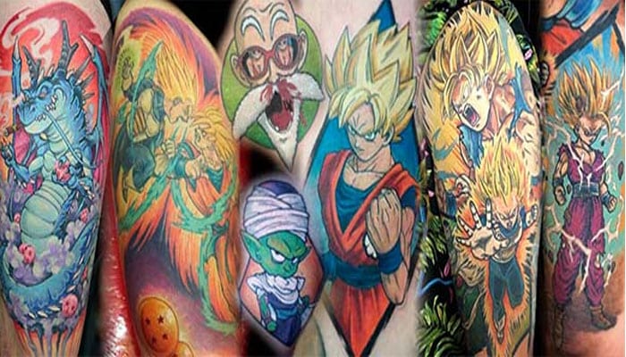 tatuajes de dragon ball