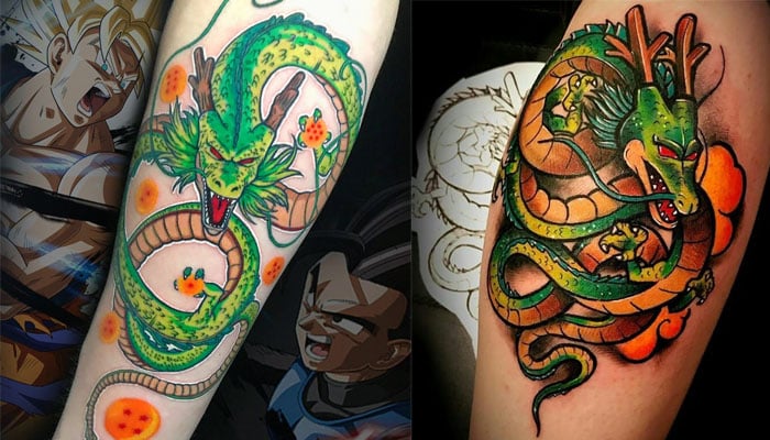 tatuajes de dragon ball