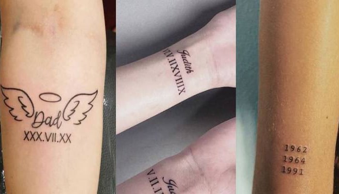 tatuajes de fecha