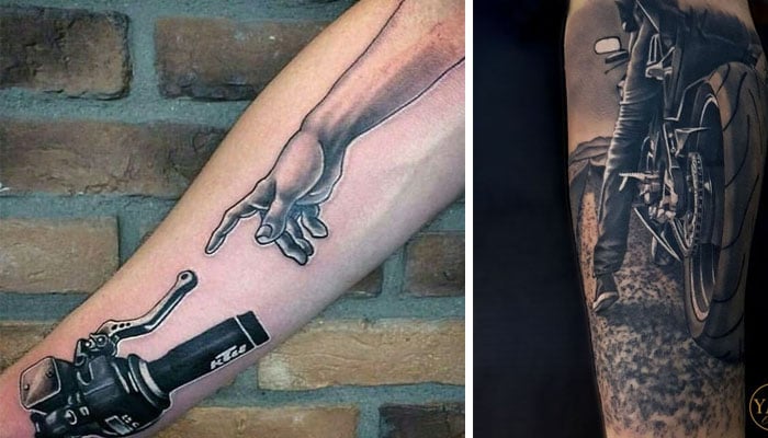 ideas de tatuajes para moteros
