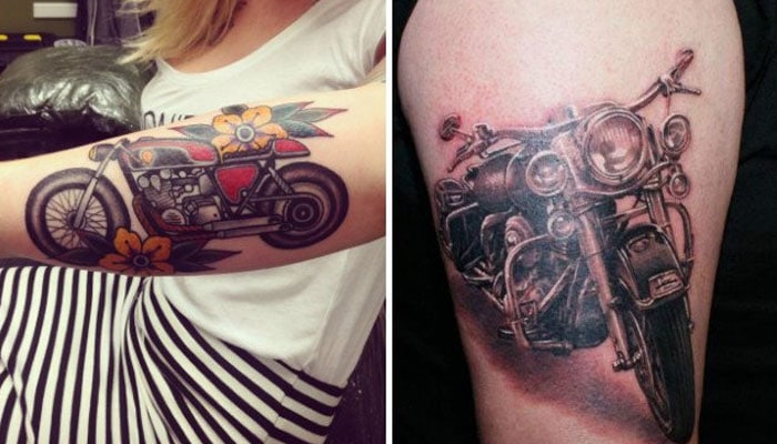 tatuajes motero