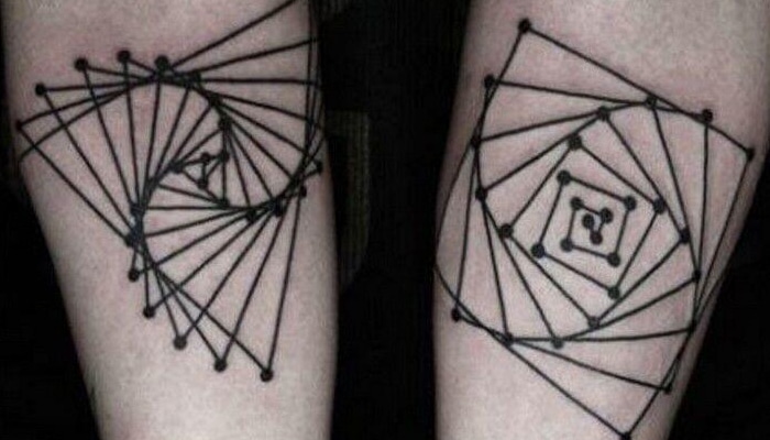 tatuajes poligonales