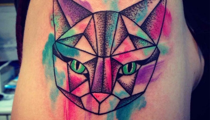 tatuajes poligonales