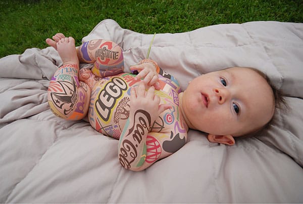 ejemplos de tatuajes de adhesivos