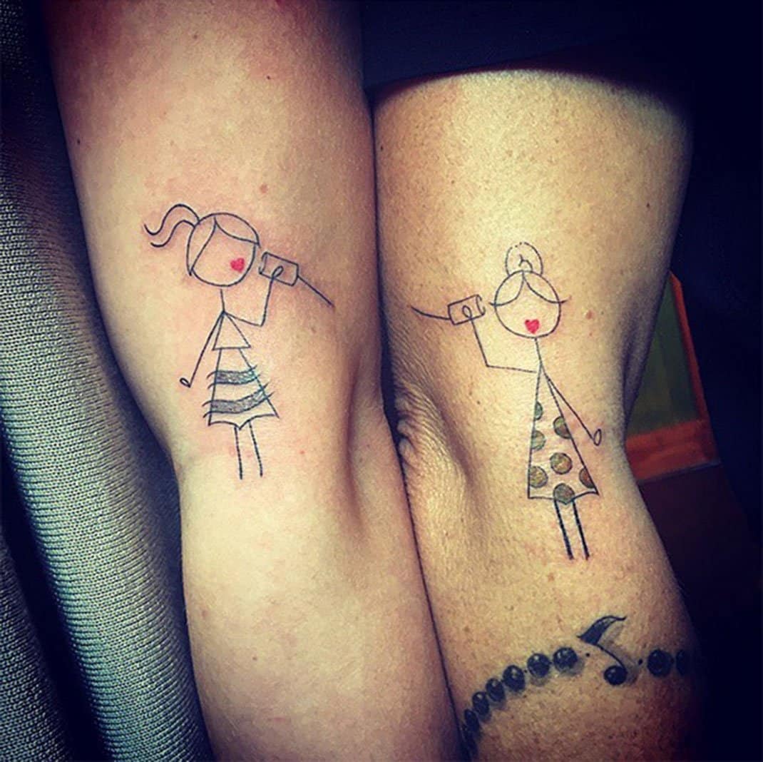 ejemplos tatuajes madre e hija