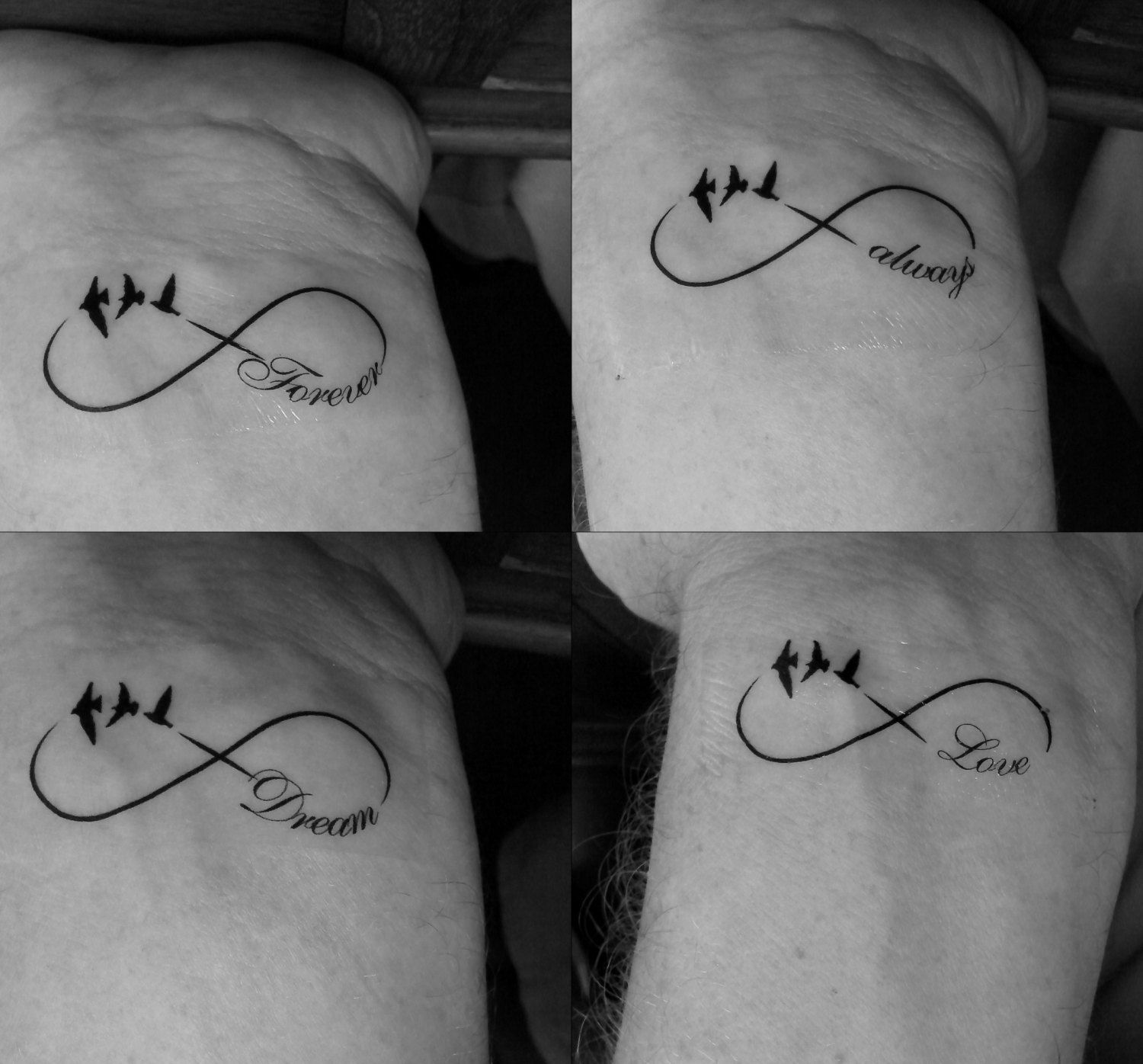 infinito tatuaje de hermanos