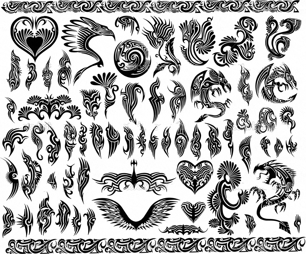plantillas ejemplos tatuajes