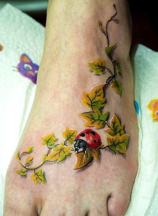 Tatuaje planta pie