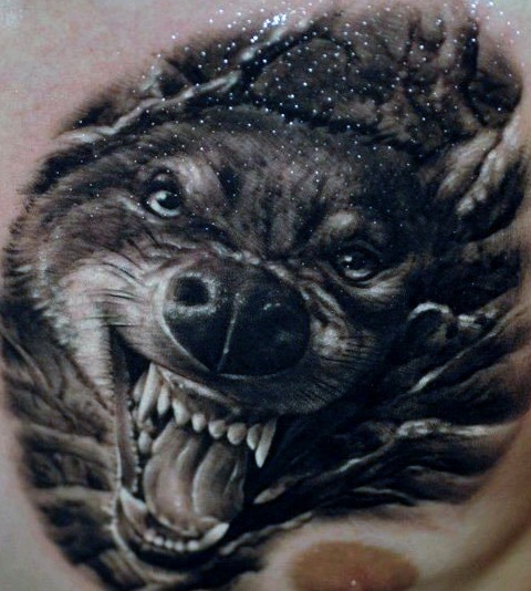 Diseño lobo 3d
