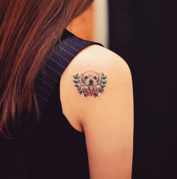 Tattoos de perritos pequeños