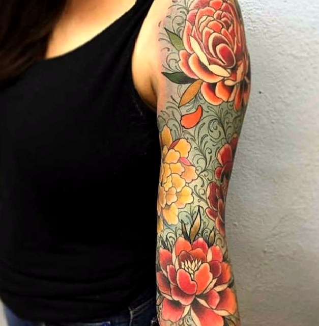 Tatuajes artísticos brazo