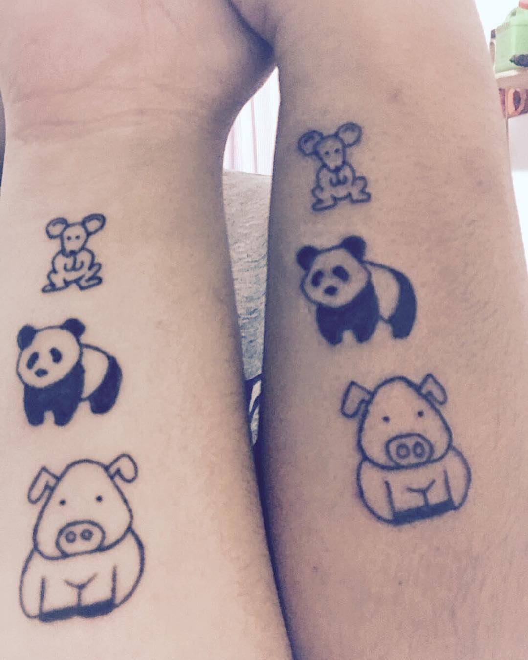 tatuajes de animales hermanas