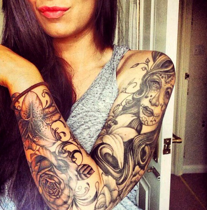 Tatuaje manga completa