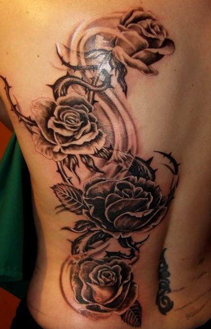 Diseños enredaderas tatuaje