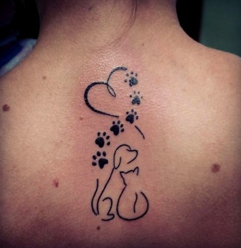Diseño huella canina