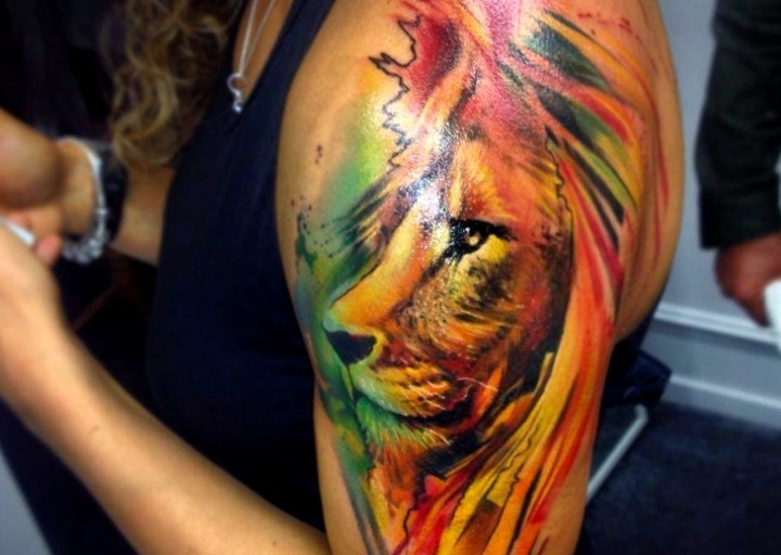 Tatuajes de león de Bob Marley: León de Judá