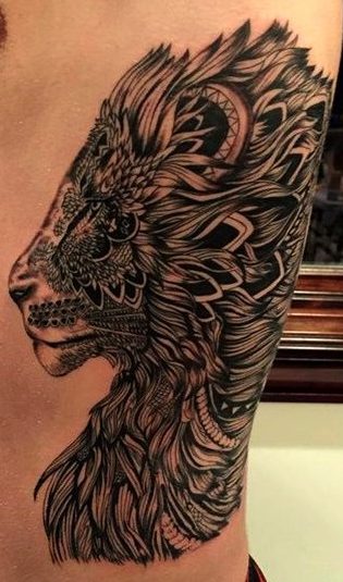 Tatuajes de leones para hombres