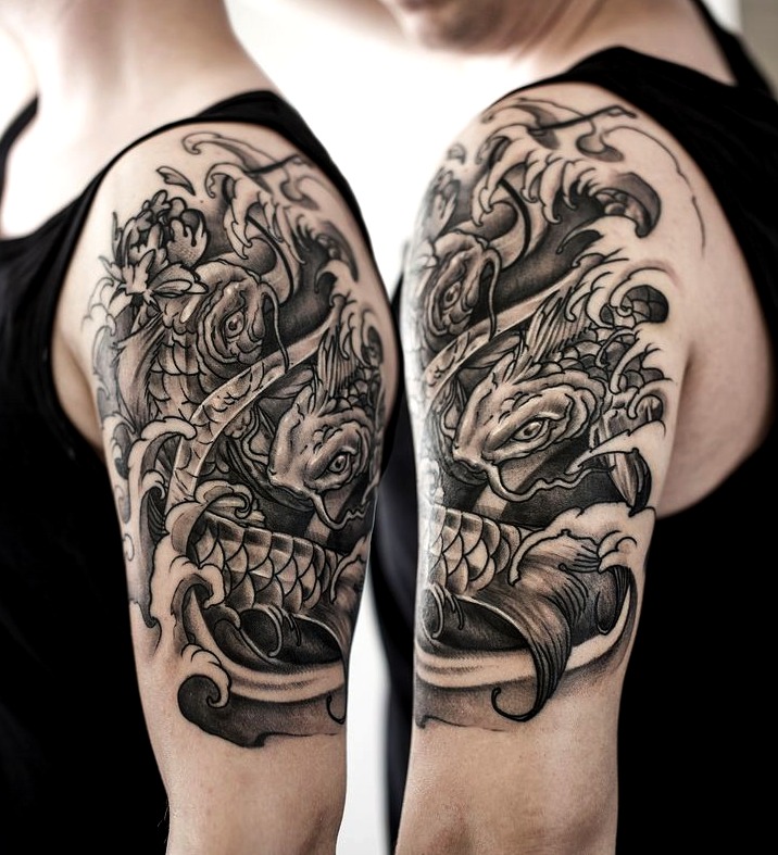 Tatuaje manga color