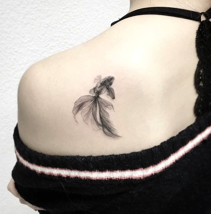 Tatuajes de peces pequeños