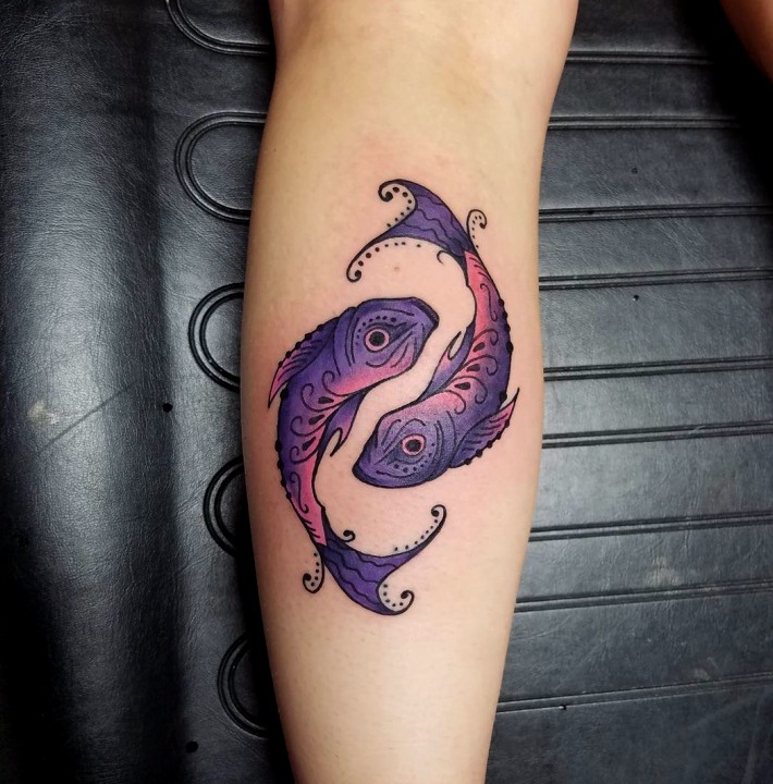 Tatuajes del signo piscis