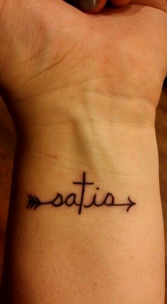 Diseño texto antebrazo