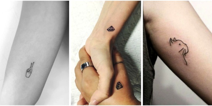 Micro tatuajes cruz
