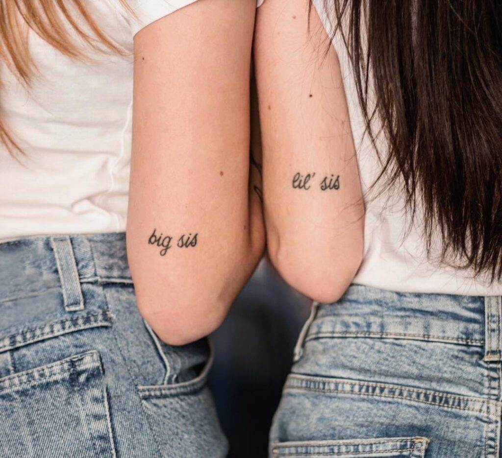 tatuajes para hermanas